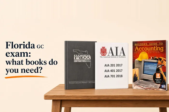 Cover for Florida GC exam: what books do you need?