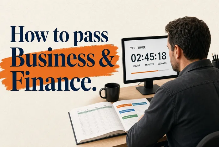 Cover for How to pass Business & Finance.